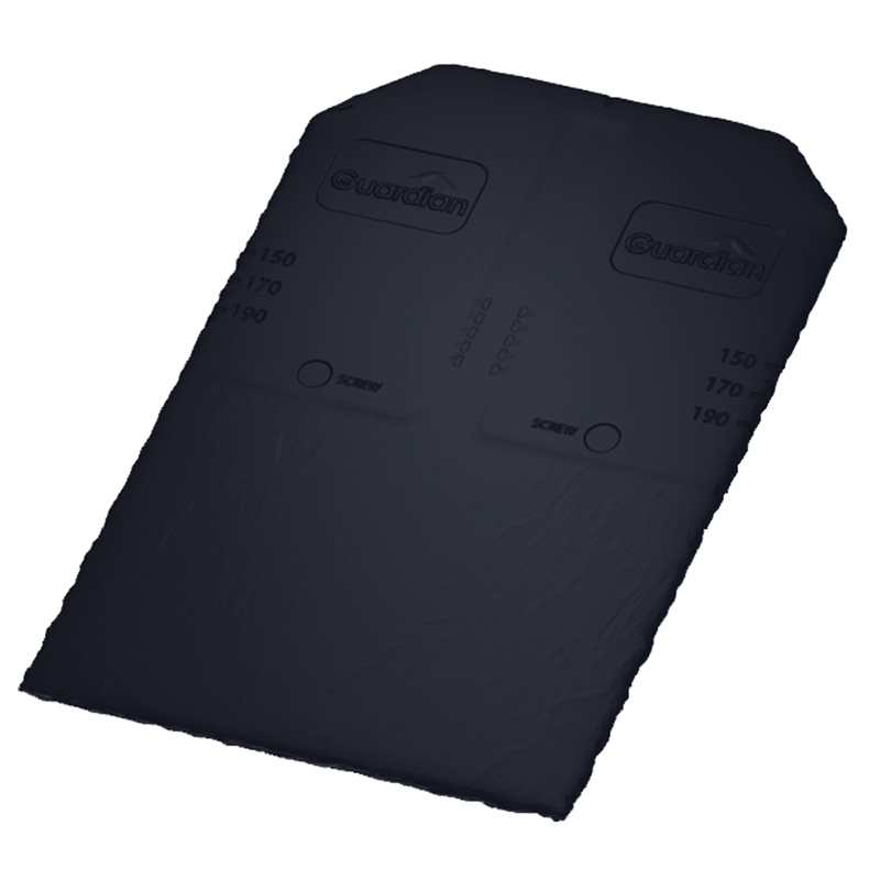 Guardian Synthetic Slate Black Roof Tiles 445mm x 294mm - Pack of 22 Image